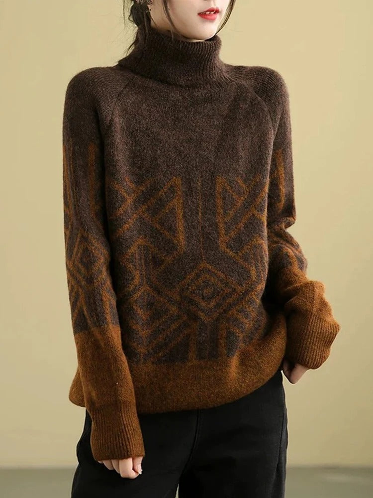 EB | Strickpullover mit Rollkragen