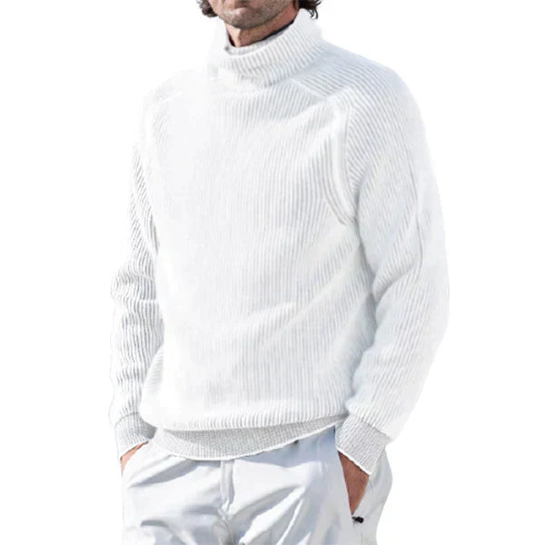 EB | Turtleneck Strickpullover Baumwolle und Polyester Komfortabel und Warm