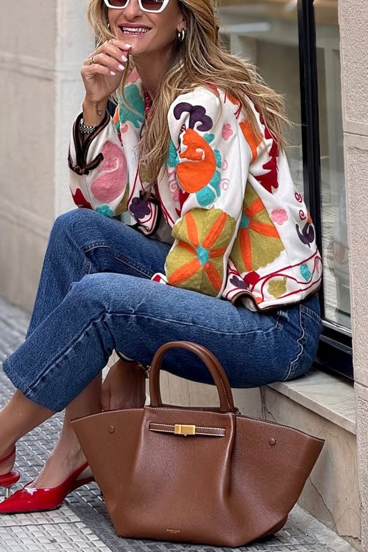 EB | bestickte Jacke