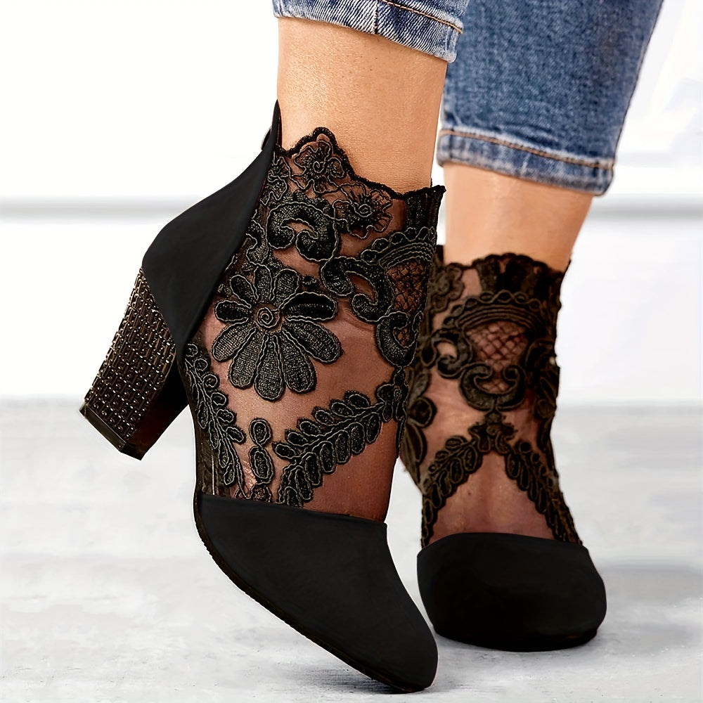 EB | Spitzen Stiefeletten für Damen