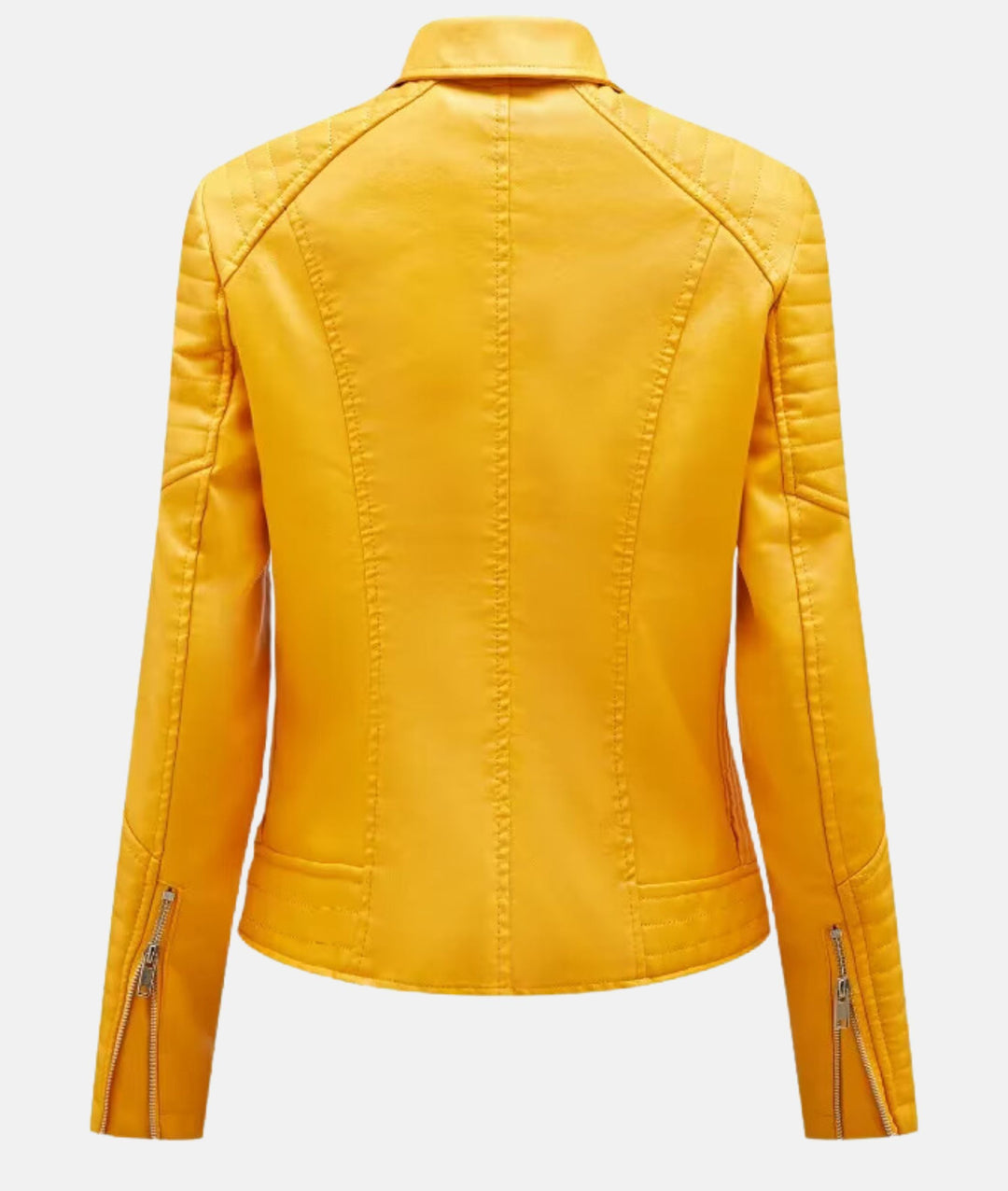 EB | Damen Kunstleder Bikerjacke