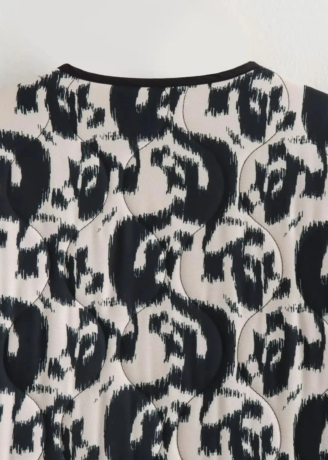 EB | Französische Stil bedruckte Baumwolljacke