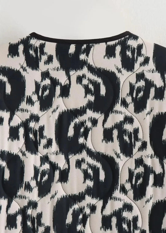 EB | Französische Stil bedruckte Baumwolljacke