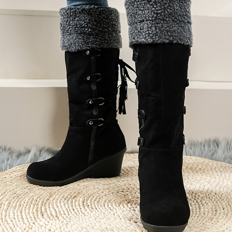 KeilabsatzStiefel Mit Fleecefutter EB