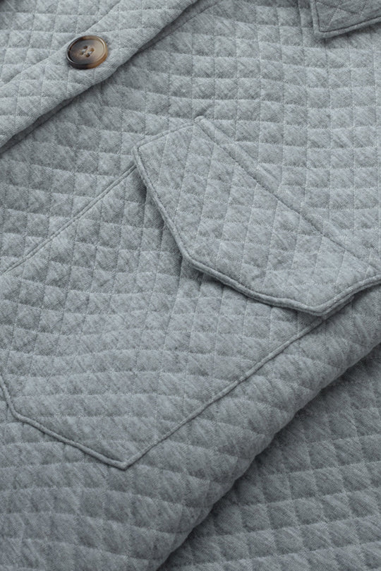 EB | Leichtgewicht Gesteppte Hemdjacke Polyester Komfort und Stil