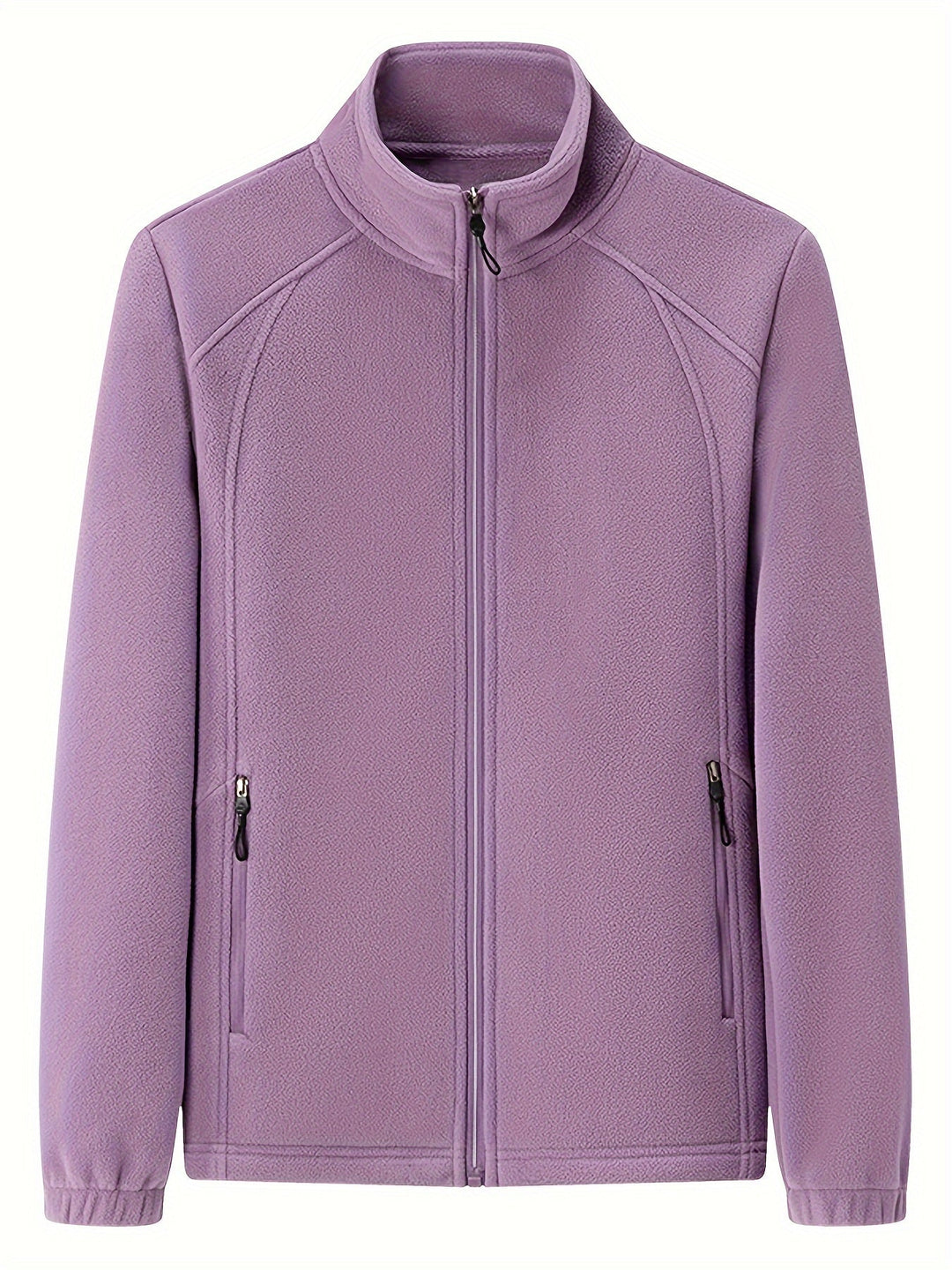 EB | Damen Fleecejacke mit Stehkragen und Langen Ärmeln