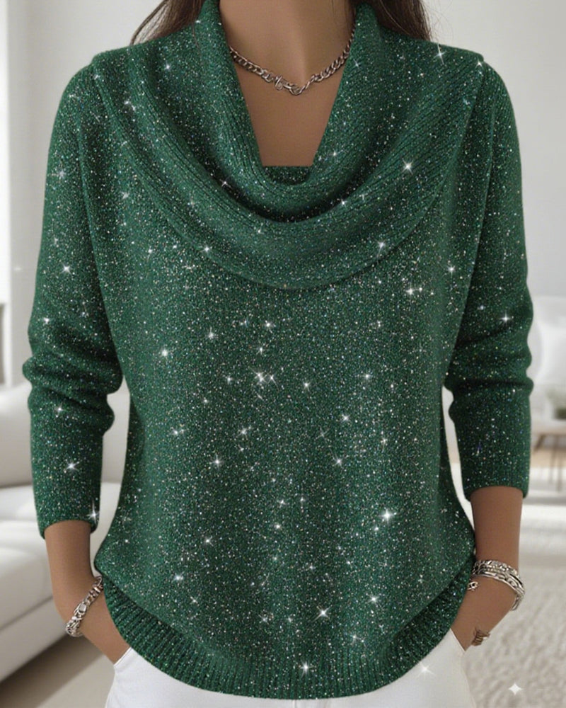 EB | Weicher Pullover mit Kuschelkragen