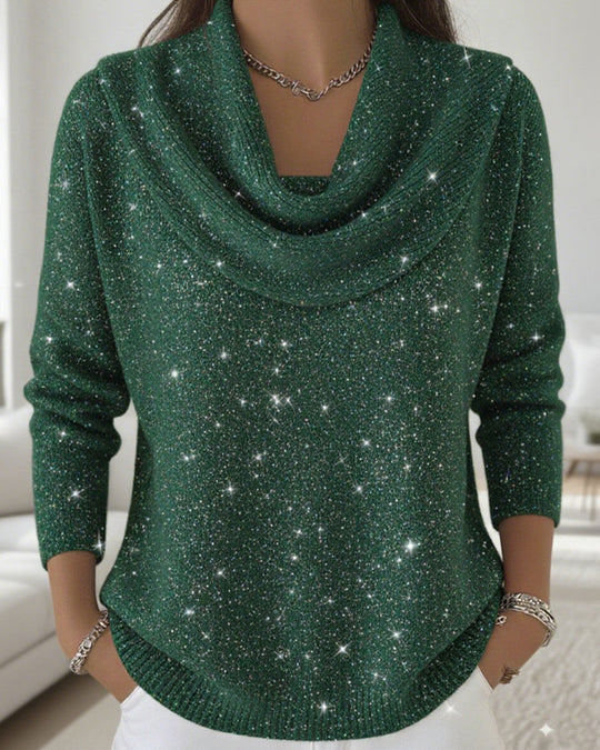 EB | Weicher Pullover mit Kuschelkragen