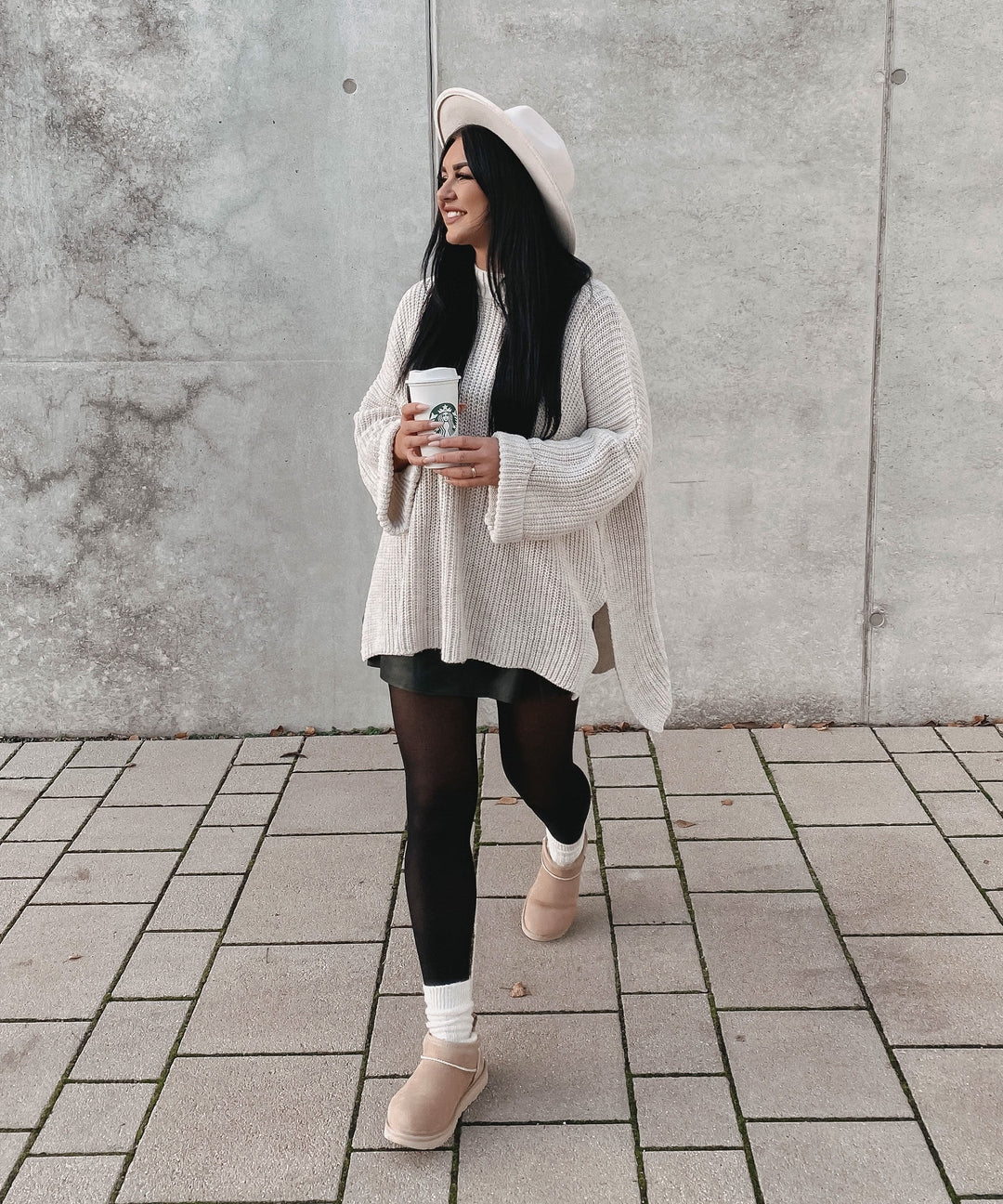 EB | Gemütlicher Oversized Strickpullover In Sanftem Beige
