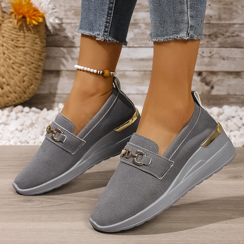 Stylische Orthopädische Sneakers mit Keilabsatz EB EB