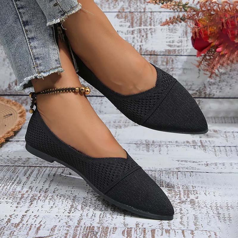 Atmungsaktive Spitzzehen-Schuhe EB