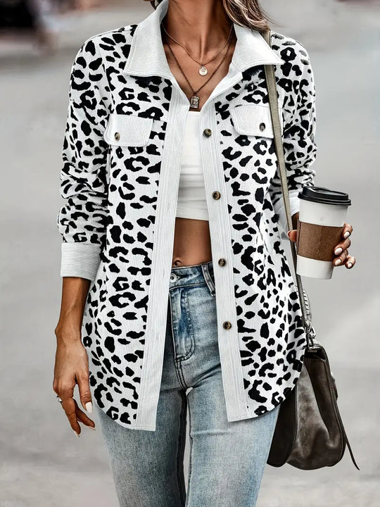 EB | Leopardjacke für Auffällige Outfits