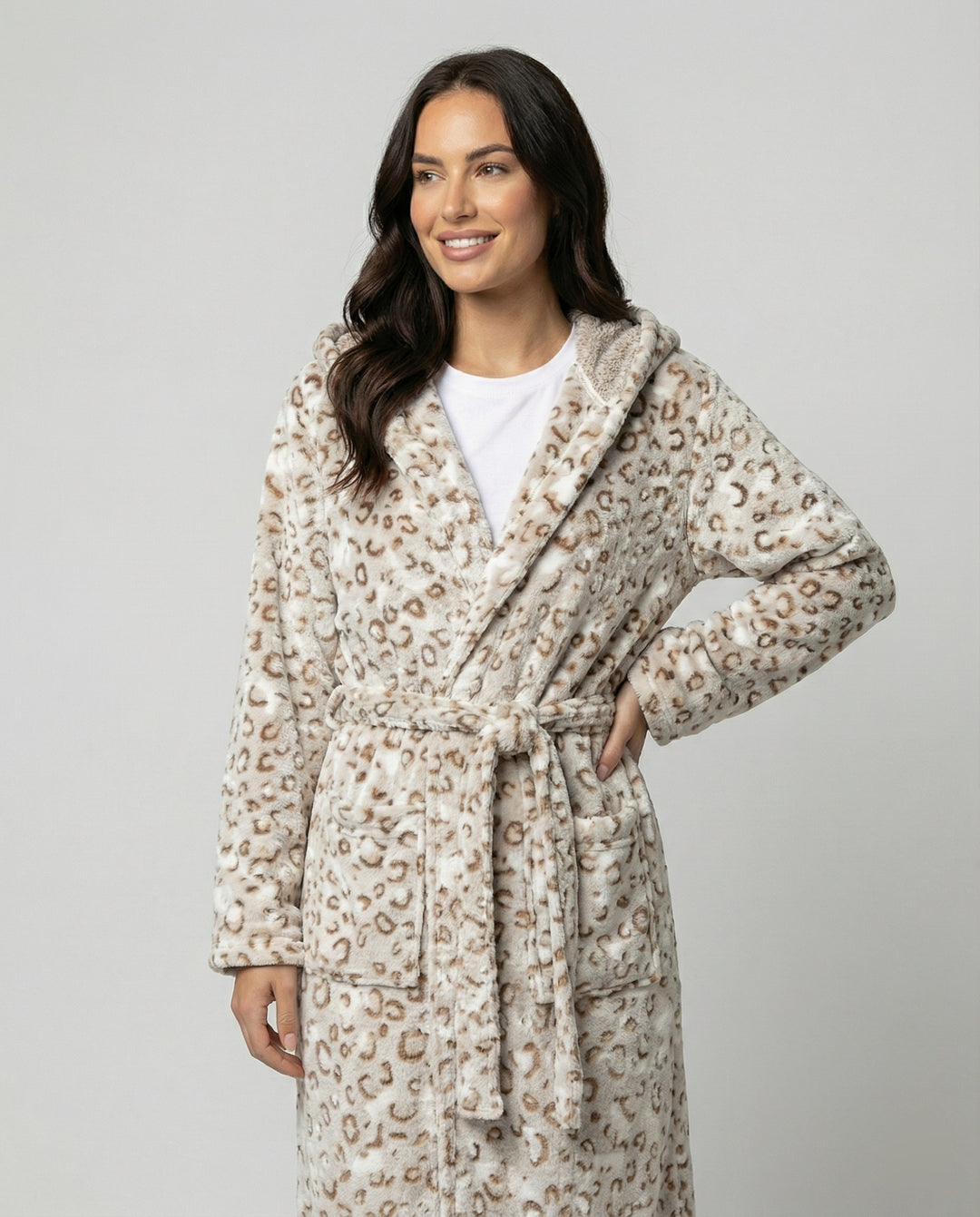 EB | Robe mit Leopardmuster und Elegant Merkmalen