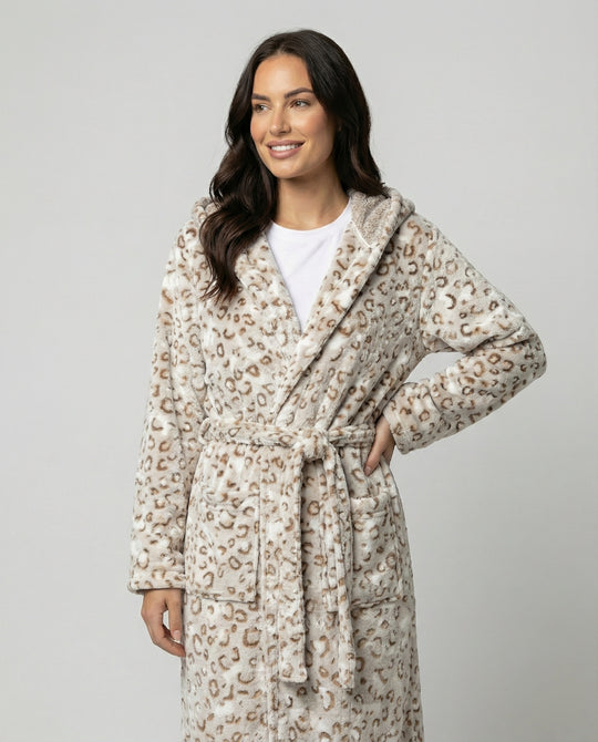 EB | Robe mit Leopardmuster und Elegant Merkmalen