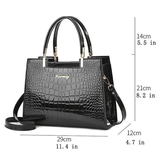 EB | Frauen glänzende handtasche
