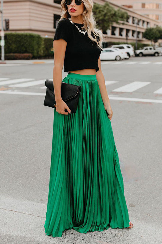 EB | Für Eternity Plissierter Maxi Rock