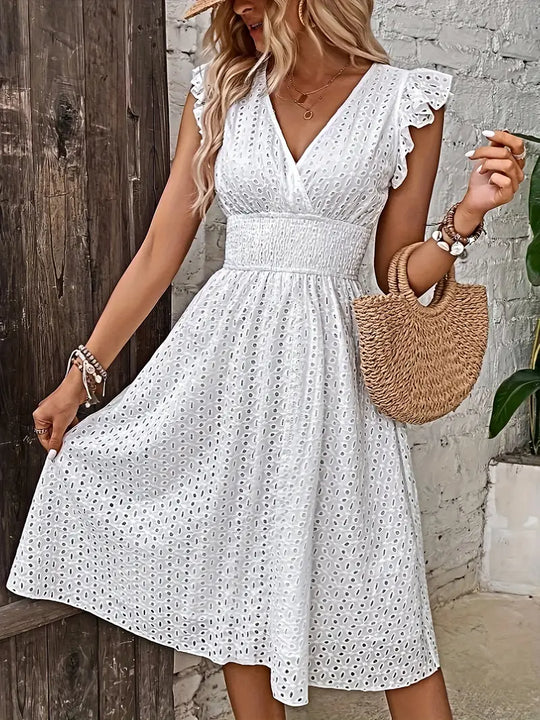 EB | Wickelkleid mit Raffung Femininer Chic für Jeden Anlass