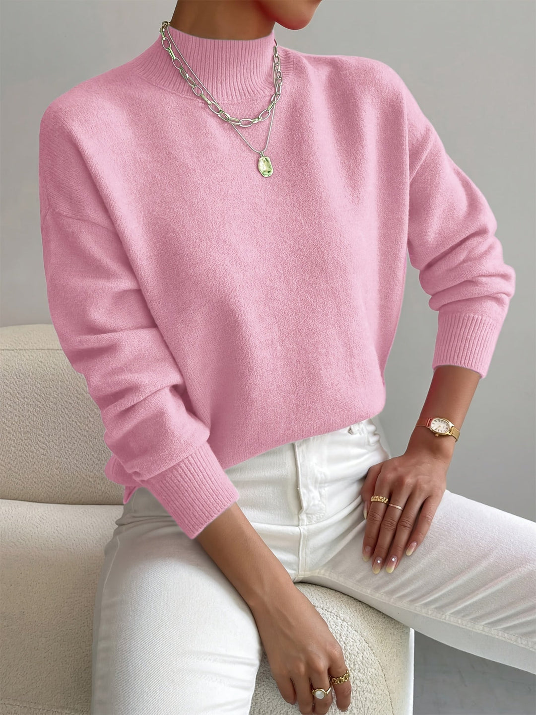 EB | eleganter Rollkragenpullover