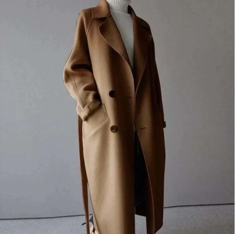 EB | Damen Oversized Gürtelmantel