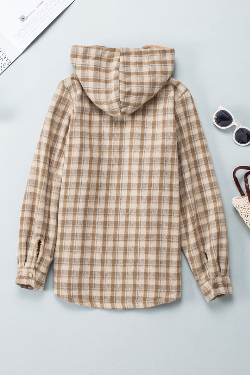 EB | Gitterjacke mit Plüschfutter Warm und Stilvoll Ideal für Den Alltag