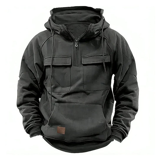 EB | Warme Hoodie mit hallem Reißverschluss