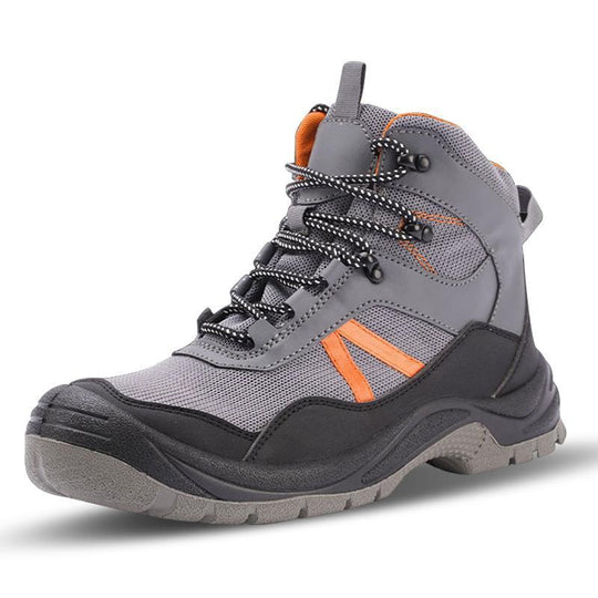 Anti-Smash und Anti-Durchstich High-Top Flugsicherheitsschuhe aus atmungsaktivem Gewebe EB
