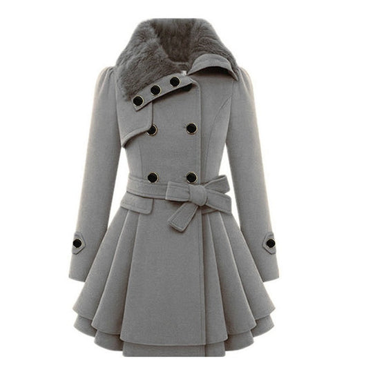 EB | Damenmantel Mode Winter Schick und Bequem