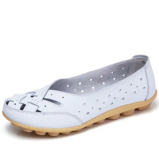 Ultrabequeme Lederballerinas EB
