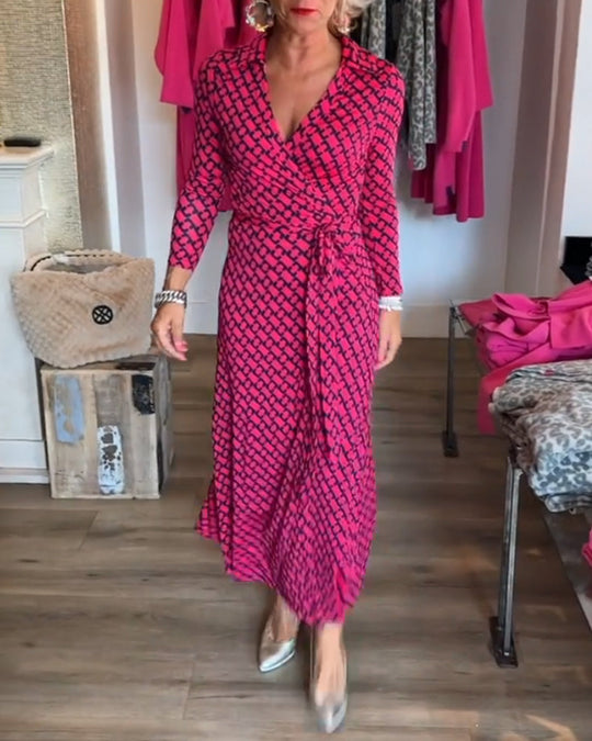 EB | Maxikleid mit V-Ausschnitt