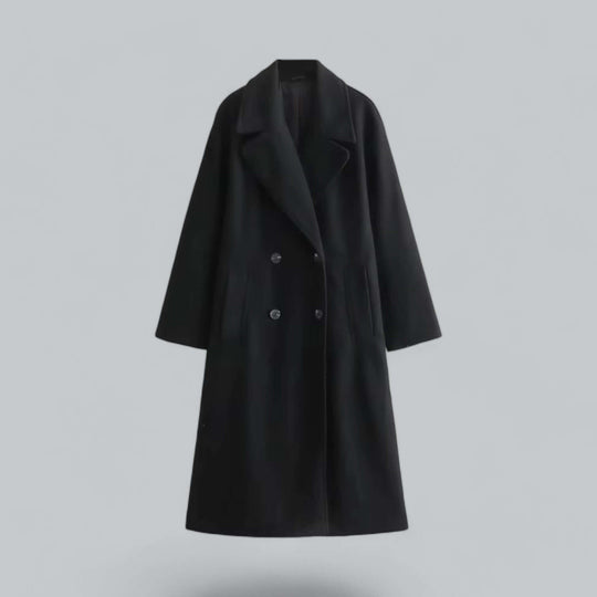 EB | Damen Oversized Knopfmantel