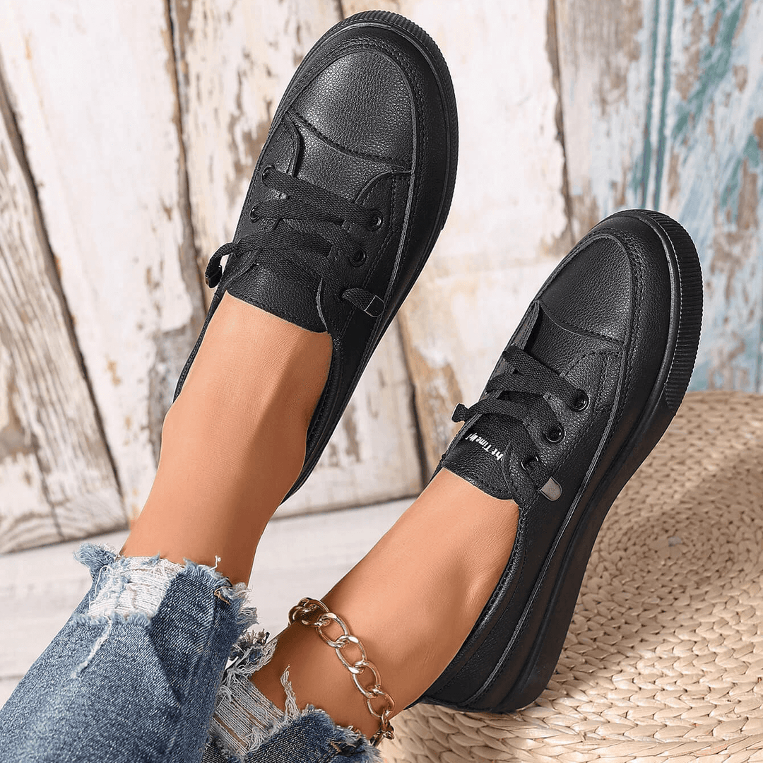 Bequeme flache Schuhe für Damen EB EB