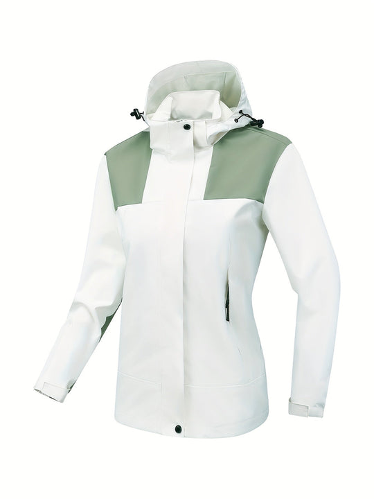 EB | Wasserdichte Sportjacke mit Kapuze für Damen