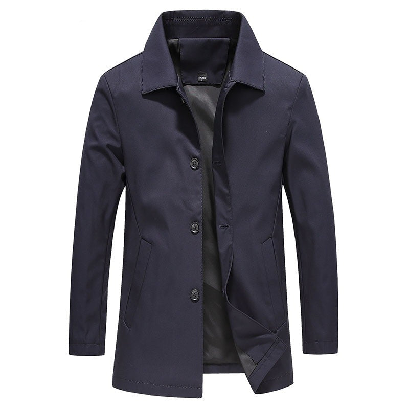 EB | Herren Knopf-down Kragen Jacke