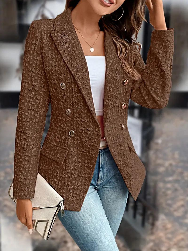 EBMode – Stilvoller Zweireihiger Blazer