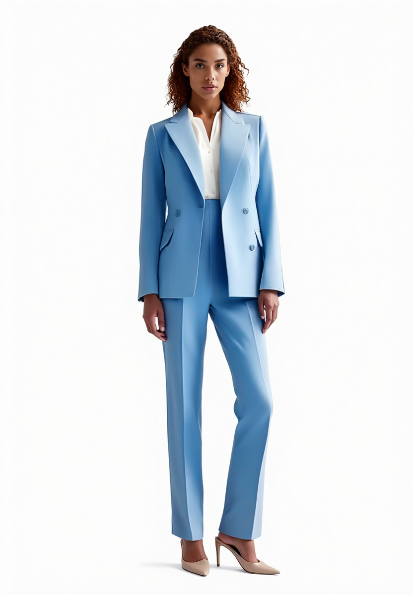 EB | stilvolle maßgeschneiderte Anzug - elegantes Blazer- und Hosen-Set für Frauen