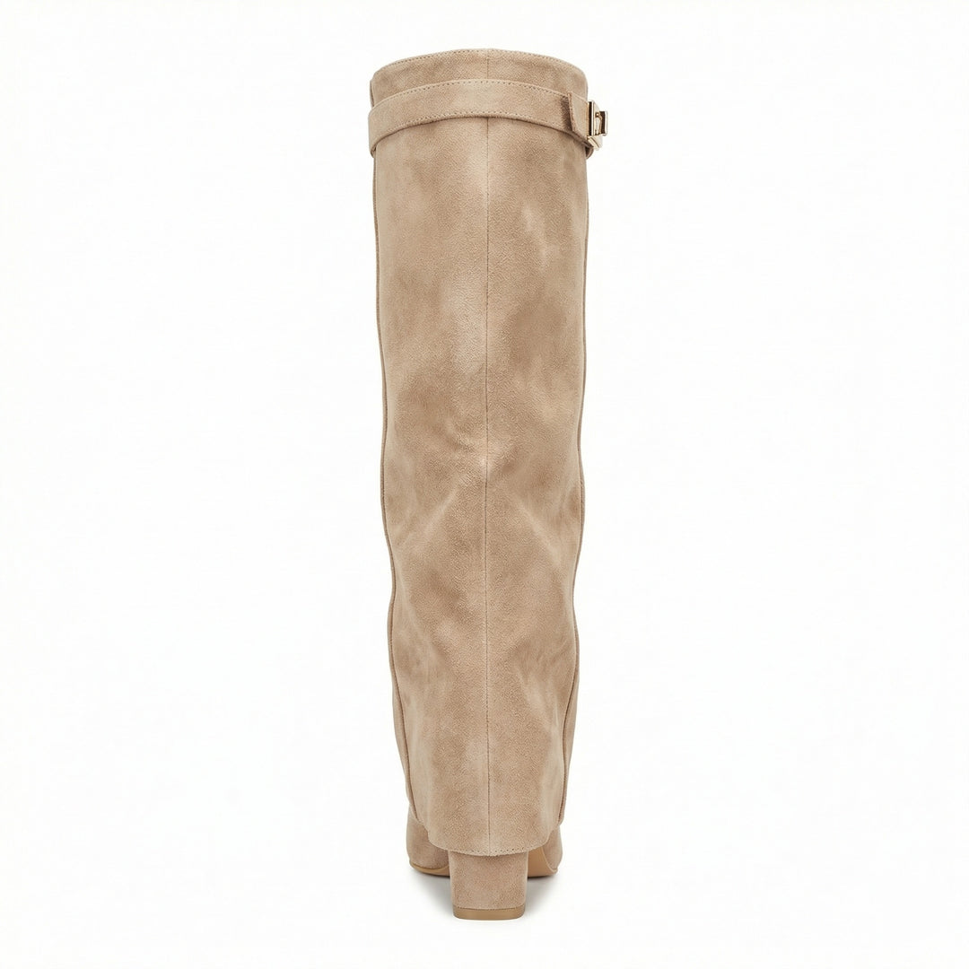 Wildlederstiefel Für Damen EB