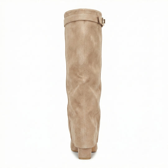 Wildlederstiefel Für Damen EB