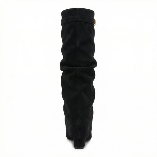 Wildlederstiefel Für Damen EB