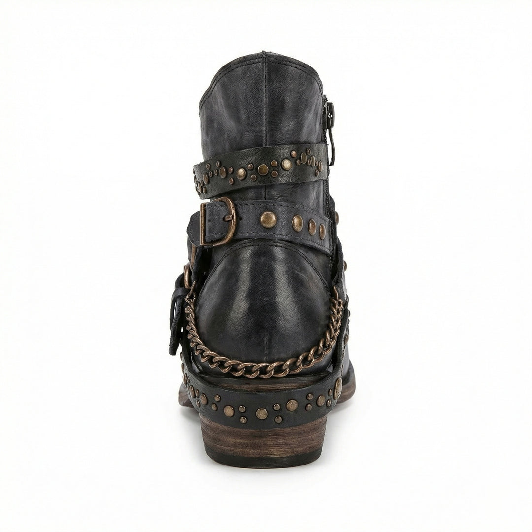 EBMode | Vintage-Kettenstiefel