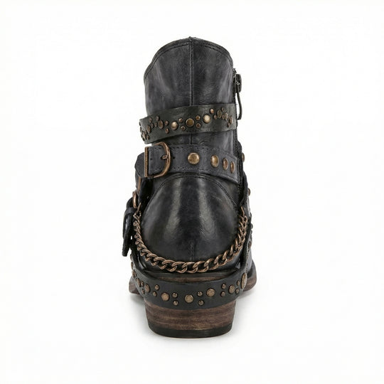 EBMode | Vintage-Kettenstiefel