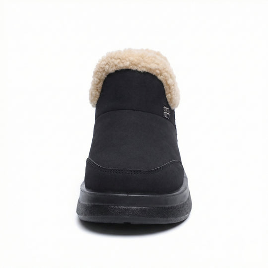Damen Lammfell gefütterte Winterstiefel EB