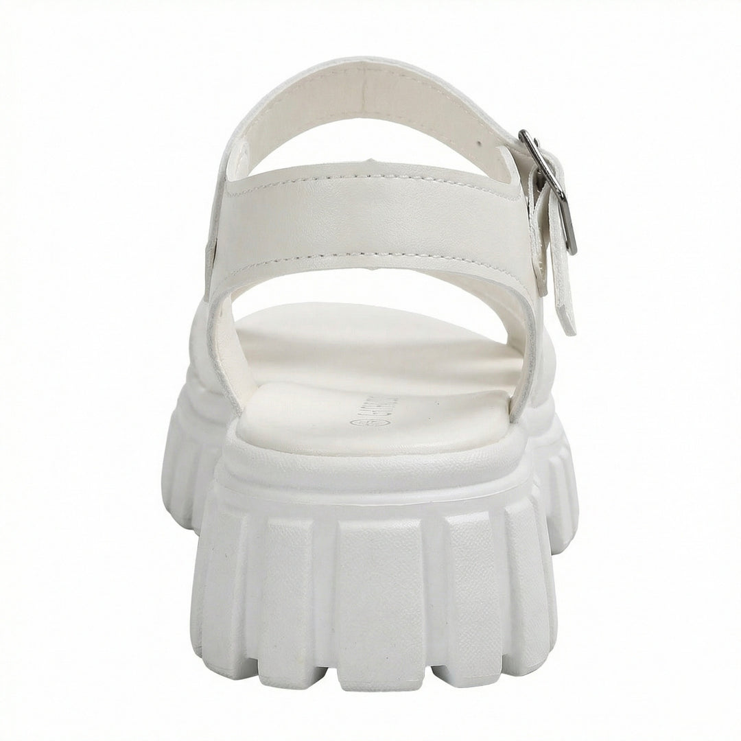 EB | Einfarbige Freizeitsandalen