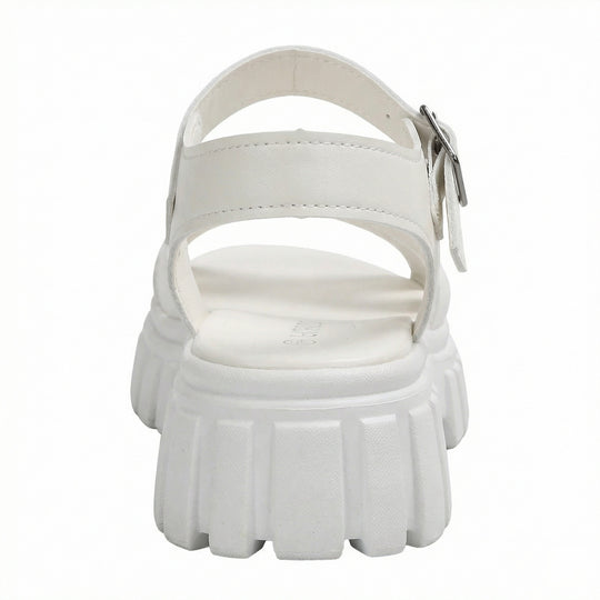 EB | Einfarbige Freizeitsandalen