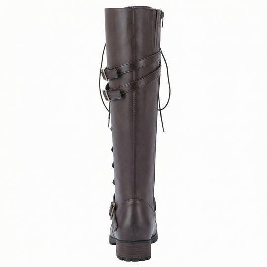 Steampunk-Inspirierte Damen Schnürstiefel EB
