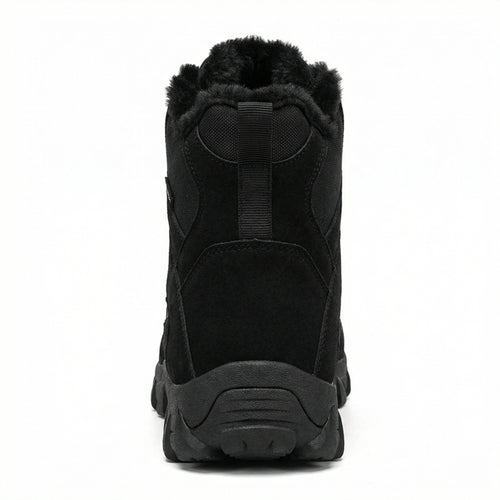 Herren wetterfeste Winterstiefel mit isolierender Fütterung und rutschfester Sohle EB