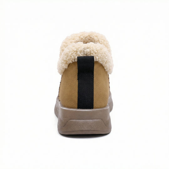 Damen Lammfell gefütterte Winterstiefel EB