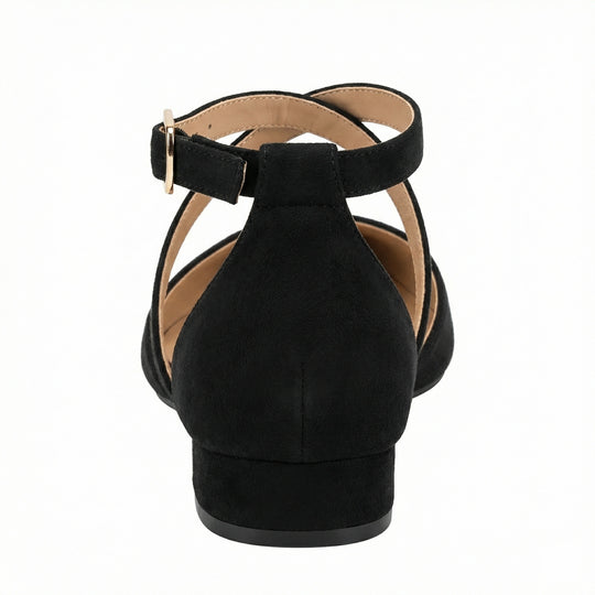 EB | Modische Flache Sandalen mit Spitzer Spitze