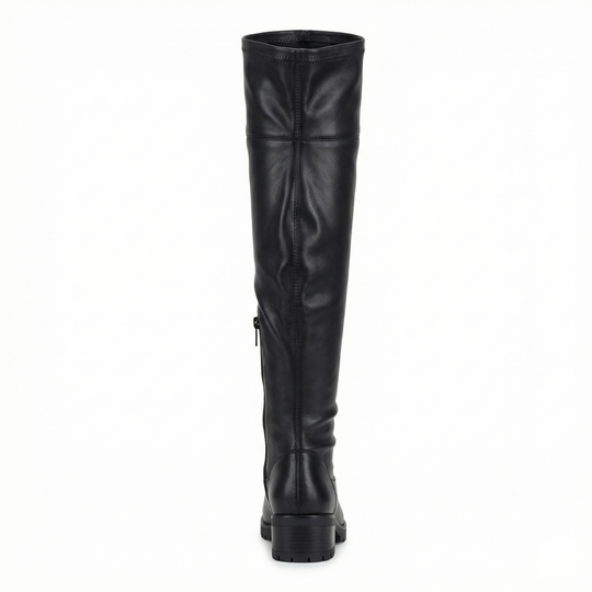 EB | Flache Overknee-Stiefel aus für den Winter