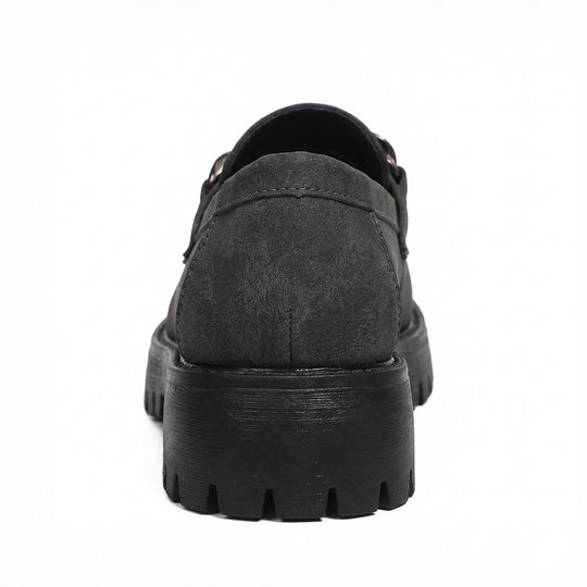 Damen Chunky Loafers mit Ketten-Applikation und robustem Profil EB