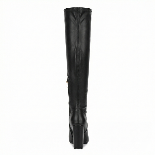 EB | Flache Overknee-Stiefel aus für den Winter